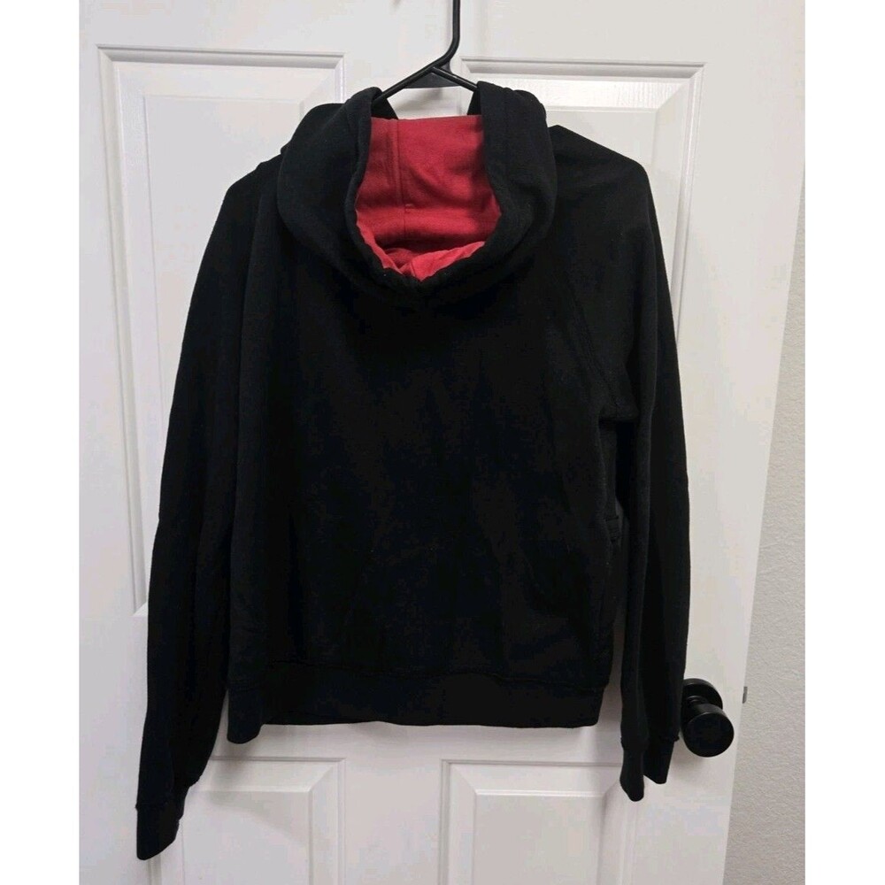 Disney Store Woman's L Black/Red Snow White/Red Apple Princess Zip Up Hoodie - Picture 2 of 5